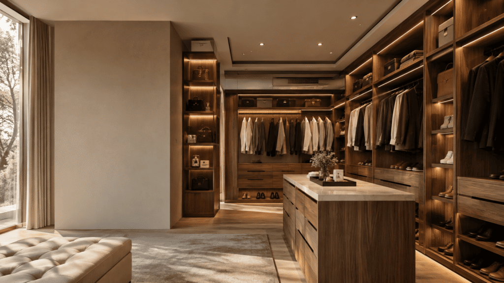 Dressing ouvert sur mesure par UTAMIA