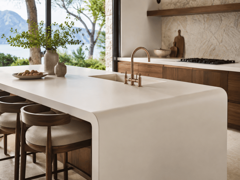 Habillage intérieur sur mesure en Corian
