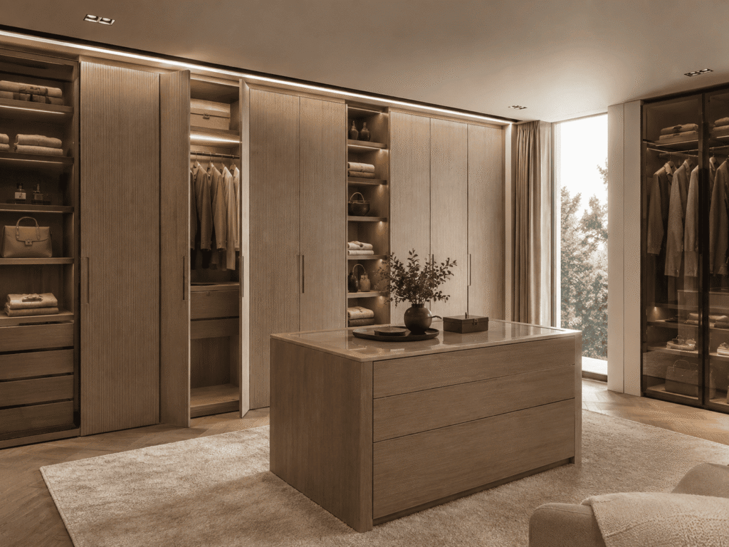 Dressing avec portes sur mesure