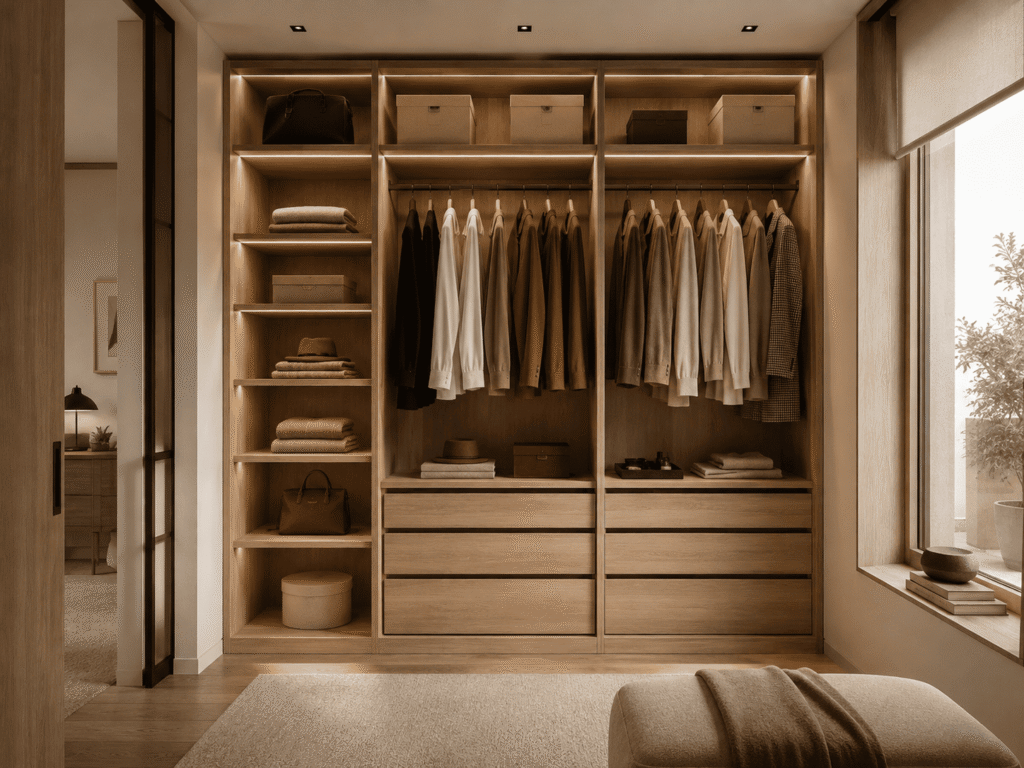 Dressing sur mesure pour espace compact