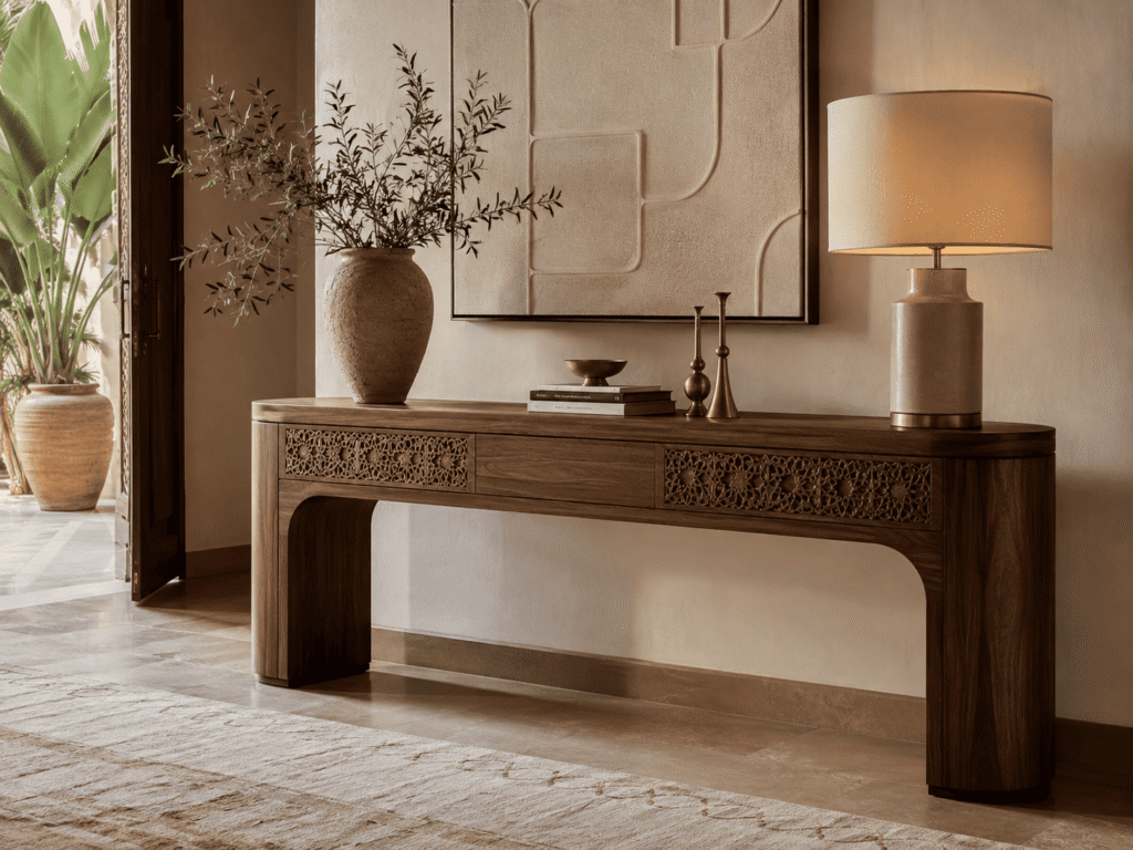 Console d’entrée sur mesure par UTAMIA