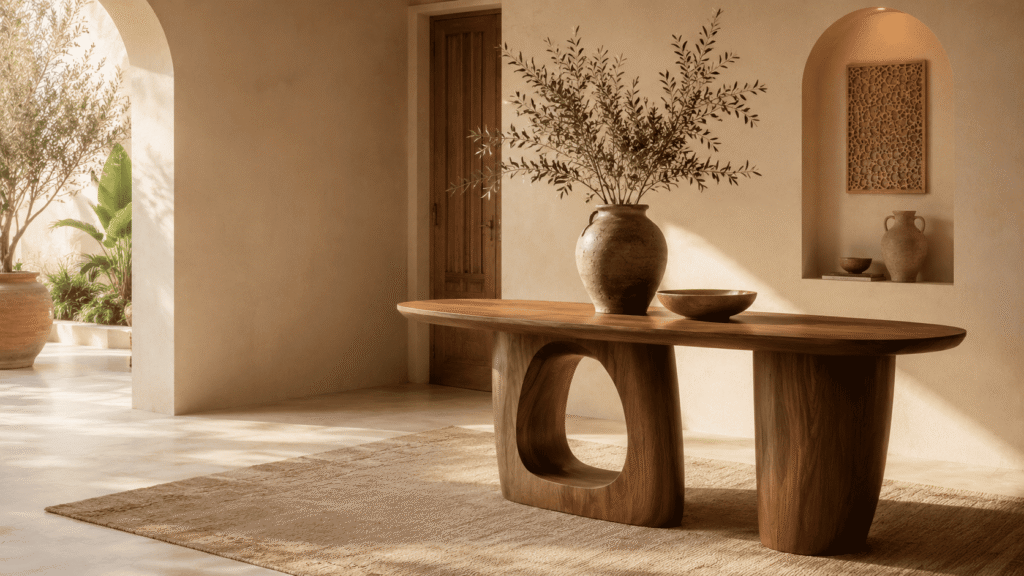 Table contemporaine design sur mesure